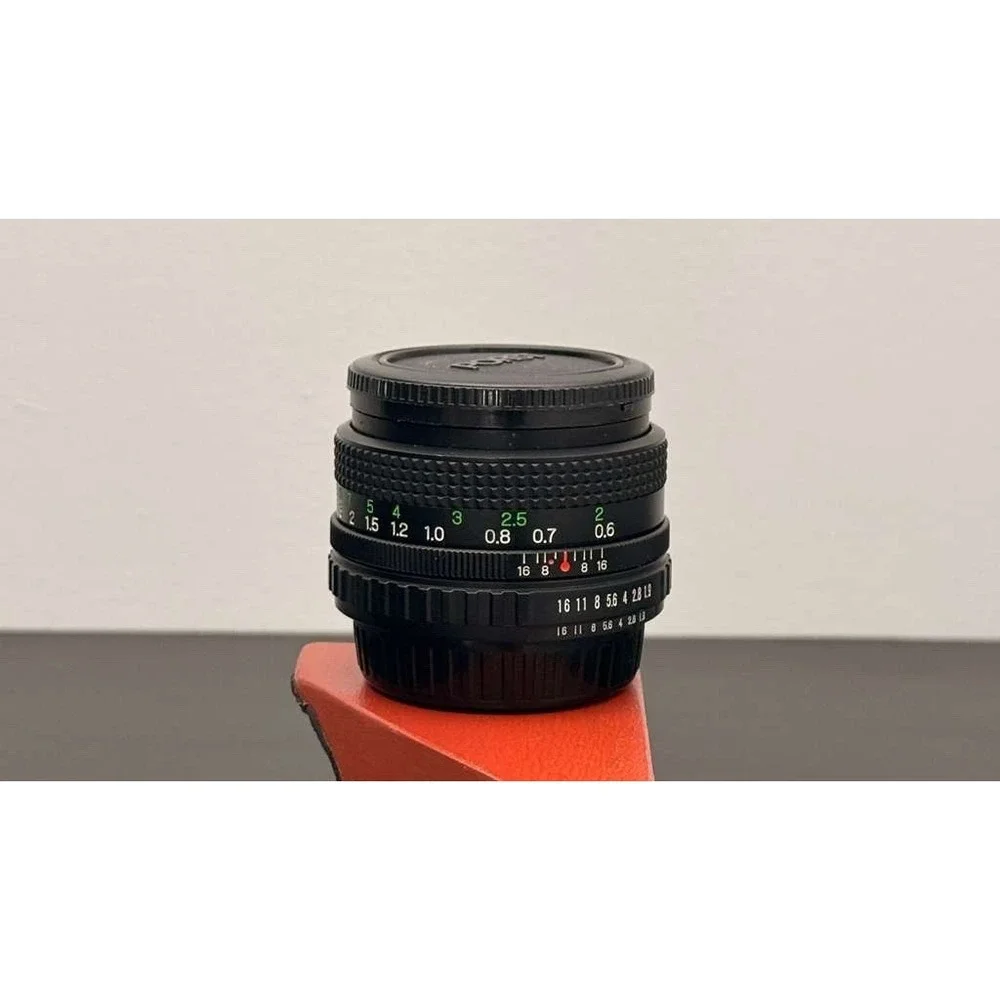 Vintage Porst Color Reflex 50mm f/1.9 Prime Lens - Pentax K Mount - Clean